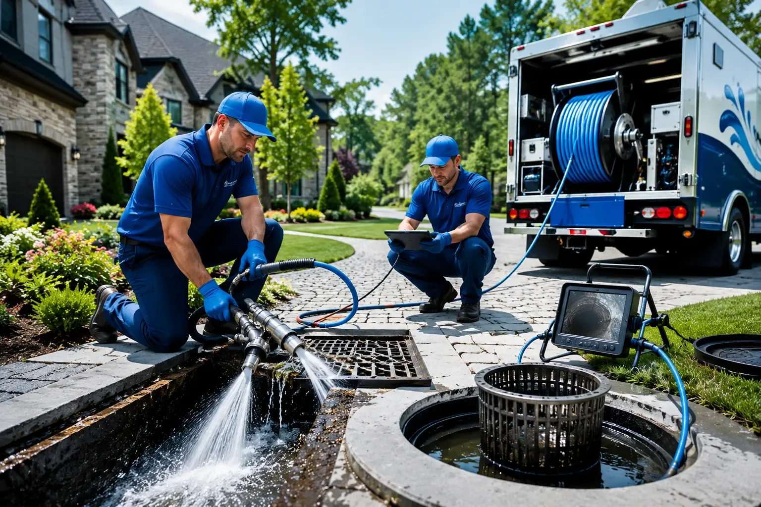 Local outdoor drain cleaning professionals in Chicopee, MA